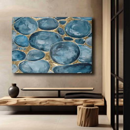 Wallity Cuadro Decorativo sobre Lienzo Multicolor 70 x 100 cm